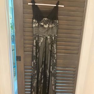 Small black lace dress